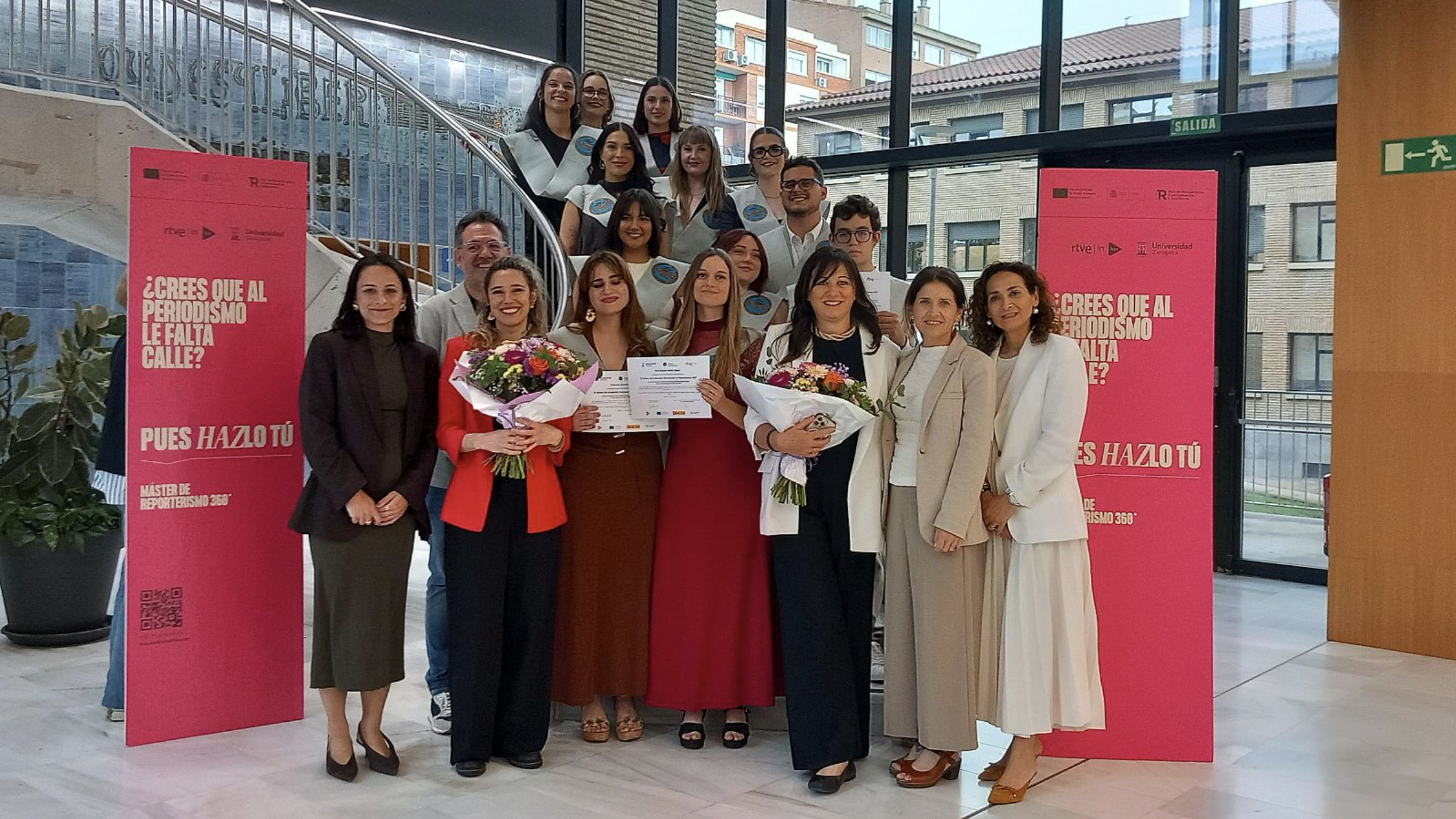 Finaliza la IV edición del Máster de Reporterismo 360 º de RTVE Instituto y la Universidad de Zaragoza