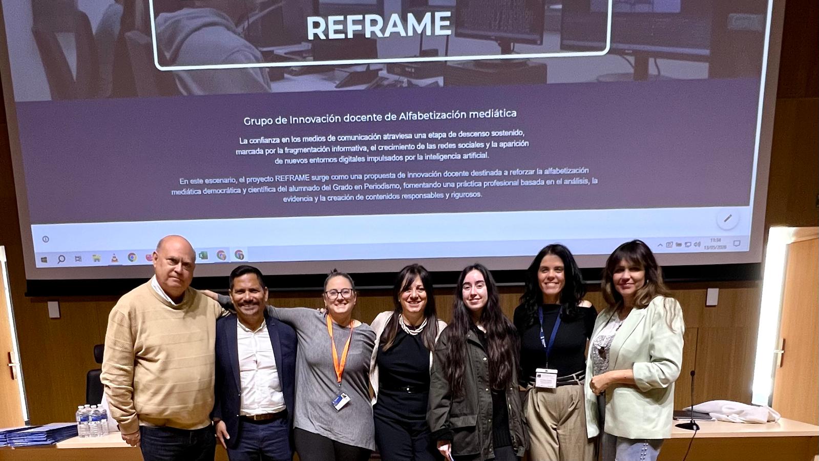 REFRAME presenta sus proyectos de innovación docente en Periodismo en la Universidad de Zaragoza