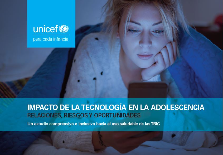 UNICEF utiliza el modelo TRIC en una investigación sobre el impacto de la tecnología en la infancia y la adolescencia